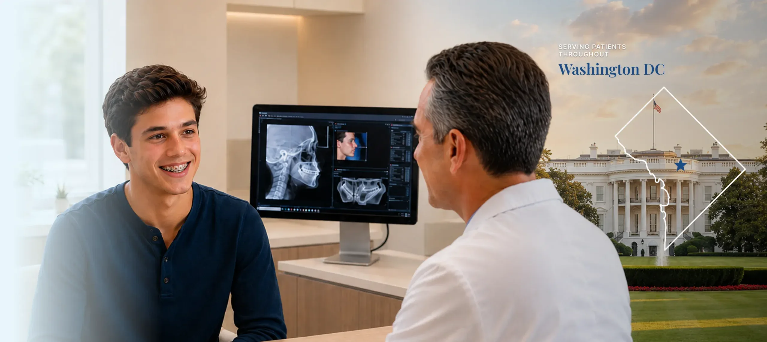 WashingtonDC-young-male-jaw-surgery-patient-consultation-hero-cover-desktop Young man during a jaw surgery consultation in Washington, DC
